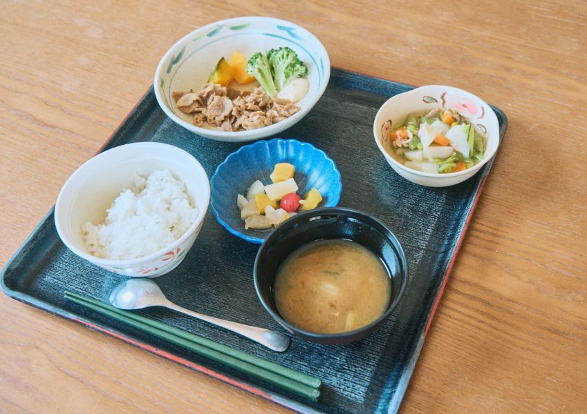 入院生活　食事